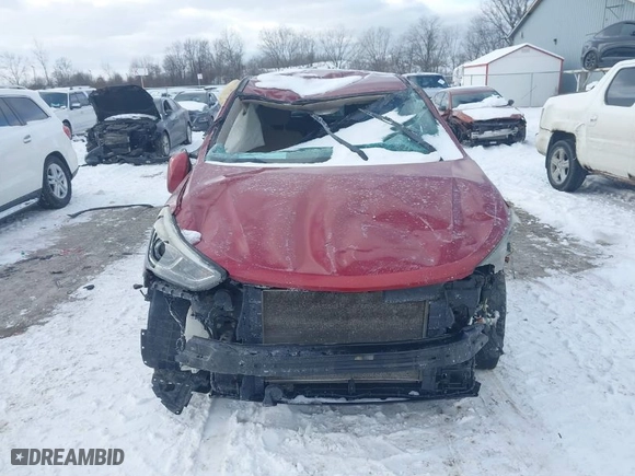 2017 Hyundai Santa Fe Sport 2.4L with VIN 5XYZTDLB7HG439866, listed as a IAAI auction lot 41248226 with NaN miles. Bid and sale history available at carsss.com. Image 11.