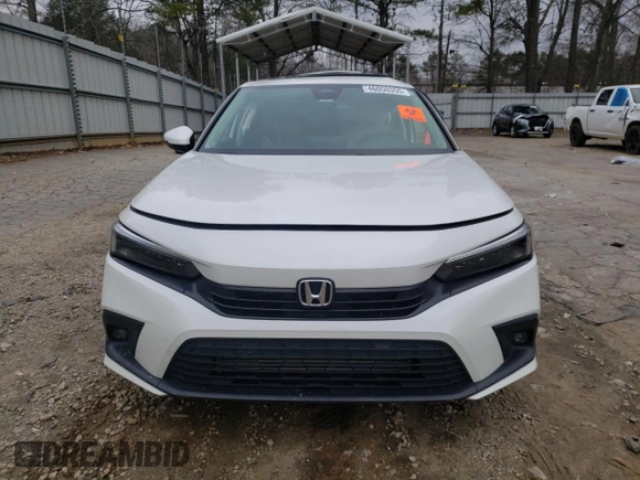 2023 Honda Civic Sedan Touring with VIN 2HGFE1F99PH308220, listed as a Copart auction lot 46050355 with 23,972 mi miles and Non Repairable. Bid and sale history available at carsss.com. Image 5.