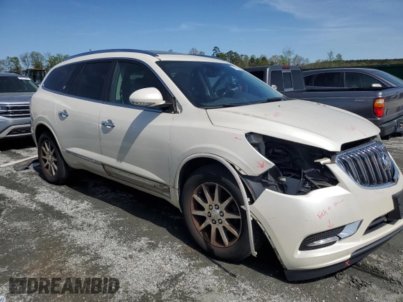 2015 Buick Enclave Leather with VIN 5GAKVBKDXFJ114081, listed as a Copart auction lot 51039005 with 73,379 mi miles and Salvage Title. Bid and sale history available at carsss.com. Image 4.