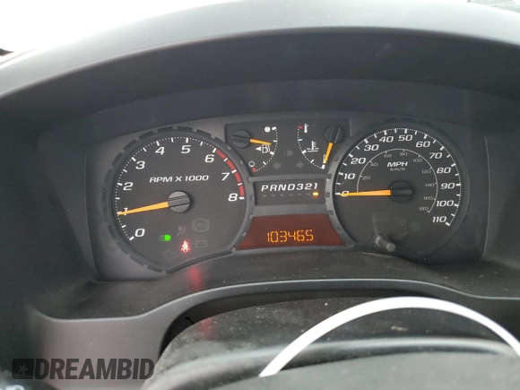 2005 Chevrolet Colorado LS ZQ8 with VIN 1GCCS196158249176, listed as a Copart auction lot 64766905 with 103,465 mi miles and Salvage title. Bid and sale history available at DreamBid. Image 9.