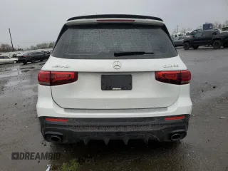 2021 Mercedes-Benz GLB with VIN W1N4M5BB7MW082161, listed as a Copart auction lot 87110434 with 35,993 mi miles and Salvage Title. Bid and sale history available at carsss.com. Image 6.