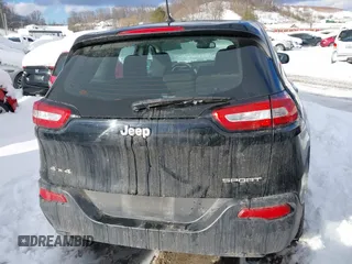 2017 Jeep Cherokee Sport with VIN 1C4PJMAB9HD215769, listed as a IAAI auction lot 41257530 with 110,935 mi miles. Bid and sale history available at carsss.com. Image 16.