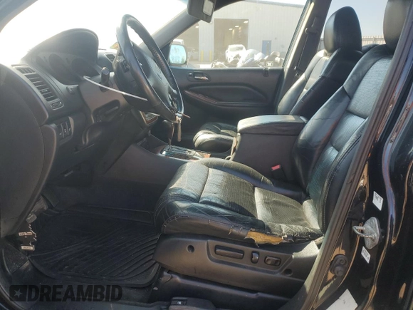 2005 Acura MDX Touring with VIN 2HNYD187X5H532156, listed as a Copart auction lot 72774474 with 254,054 mi miles and Salvage title. Bid and sale history available at DreamBid. Image 7.