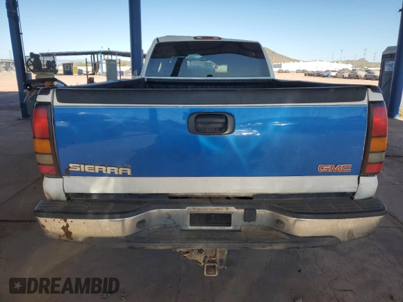 2006 GMC Sierra 2500HD SLT with VIN 1GTHK29D66E270344, listed as a Copart auction lot 82147814 with 148,135 mi miles and Salvage title. Bid and sale history available at DreamBid. Image 6.