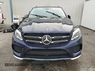 2018 Mercedes-Benz GLE 43 AMG with VIN 4JGDA6EB4JB028137, listed as a Copart auction lot 43580115 with 58,724 mi miles and Salvage Title. Bid and sale history available at DreamBid. Image 5.