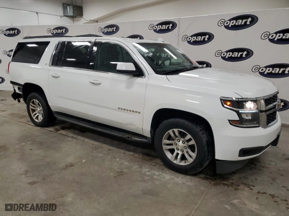 2018 Chevrolet Suburban LT with VIN 1GNSKHKCXJR115671, listed as a Copart auction lot 63240094 with 112,961 mi miles and Clean Title. Bid and sale history available at carsss.com. Image 4.