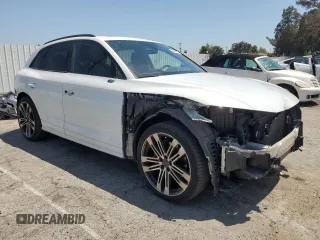 2019 Audi SQ5 Premium Plus with VIN WA1B4AFY4K2065113, listed as a Copart auction lot 54345894 with 32,201 mi miles and Salvage Title. Bid and sale history available at DreamBid. Image 4.