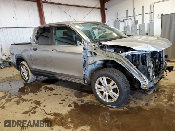 2017 Honda Ridgeline Sport+ with VIN 5FPYK3F22HB038941, listed as a Copart auction lot 51498405 with 121,347 mi miles and Salvage title. Bid and sale history available at DreamBid. Image 4.