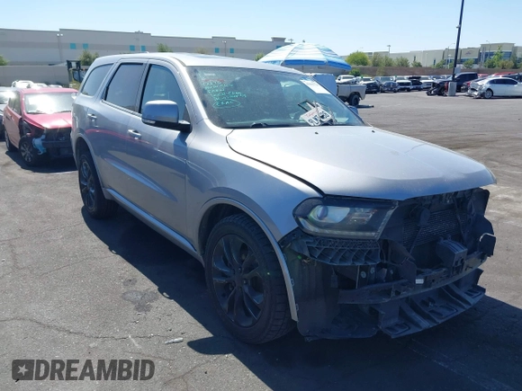 2020 Dodge Durango GT Plus with VIN 1C4RDJDG4LC258601, listed as a IAAI auction lot 42303778 with 111,535 mi miles and . Bid and sale history available at DreamBid. Image 14.