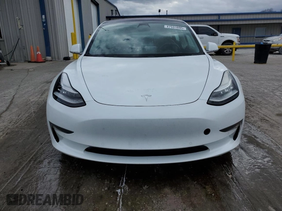 2018 Tesla Model 3 Long Range Battery with VIN 5YJ3E1EA9JF023379, listed as a Copart auction lot 47531895 with 87,613 mi miles and Salvage Title. Bid and sale history available at DreamBid. Image 5.