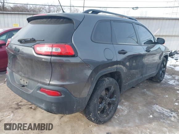 2017 Jeep Cherokee Sport with VIN 1C4PJMAB1HW651312, listed as a IAAI auction lot 41372908 with 51,105 mi miles. Bid and sale history available at carsss.com. Image 4.