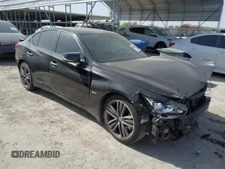 2017 Infiniti Q50 Premium z VIN JN1EV7AP8HM733058, wystawiony jako IAAI lot #41818204 z przebiegiem 92 082 mil mil oraz . Historia ofert i sprzedaży dostępna na DreamBid. Obrazek 1.