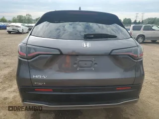 2024 Honda HR-V EX-L with VIN 3CZRZ2H72RM746142, listed as a Copart auction lot 59105515 with 10,962 mi miles and Salvage title. Bid and sale history available at DreamBid. Image 6.