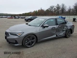 2023 Acura Integra Technology z VIN 19UDE4H69PA010549, wystawiony jako Copart lot #52468955 z przebiegiem 25 976 mil mil oraz Szkoda całkowita • Salvage title. Historia ofert i sprzedaży dostępna na DreamBid. Obrazek 1.