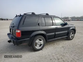 2001 Infiniti QX4 with VIN JNRDR09X21W204207, listed as a Copart auction lot 79935604 with Not Provided miles and Salvage Title. Bid and sale history available at DreamBid. Image 3.