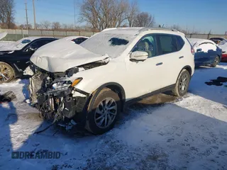 2014 Nissan Rogue S with VIN 5N1AT2MV1EC789435, listed as a IAAI auction lot 41595116 with 157,083 mi miles. Bid and sale history available at carsss.com. Image 18.