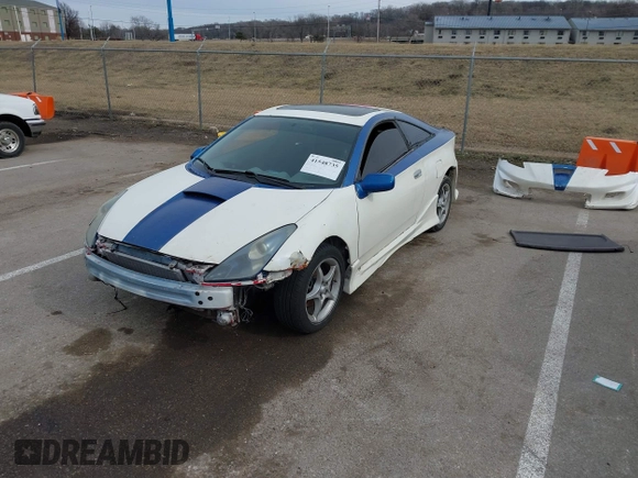 2000 Toyota Celica GTS z VIN JTDDY32T2Y0015579, wystawiony jako IAAI lot #41548735 z przebiegiem Nie podano mil oraz . Historia ofert i sprzedaży dostępna na DreamBid. Obrazek 2.
