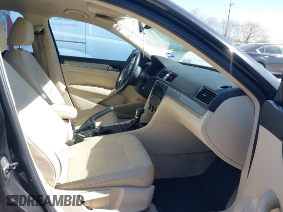 2014 Volkswagen Passat Wolfsburg Edition with VIN 1VWAS7A30EC041800, listed as a IAAI auction lot 41769648 with 120,645 mi miles and . Bid and sale history available at DreamBid. Image 5.