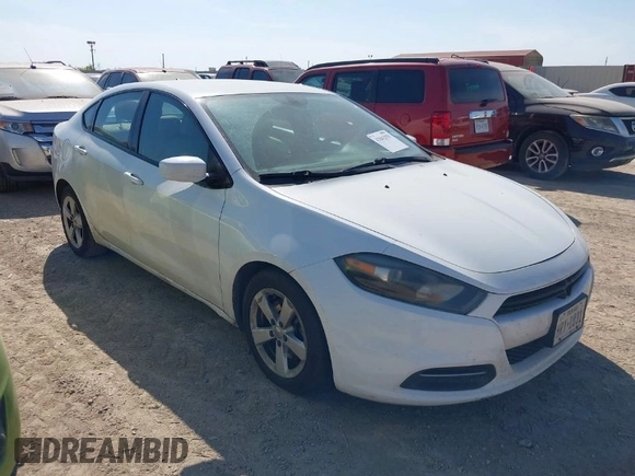 2015 Dodge Dart SXT with VIN 1C3CDFBBXFD319480, listed as a IAAI auction lot 42042555 with 176,300 mi miles. Bid and sale history available at carsss.com. Image 1.