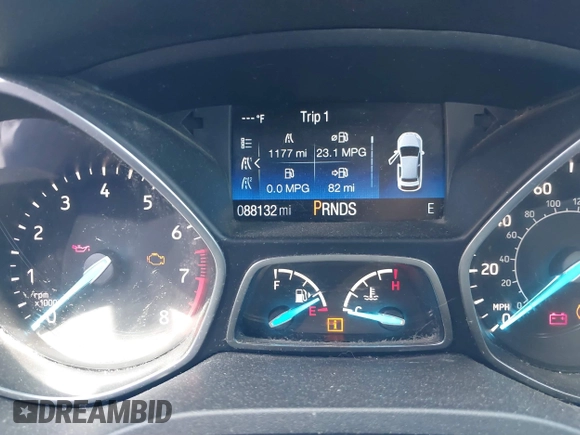 2017 Ford Escape S with VIN 1FMCU0F79HUE97846, listed as a IAAI auction lot 41846839 with 88,132 mi miles. Bid and sale history available at carsss.com. Image 16.