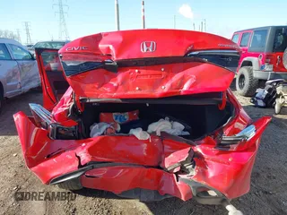 2024 Honda Civic Sport with VIN 2HGFE2F58RH538028, listed as a IAAI auction lot 41983173 with 23,356 mi miles and . Bid and sale history available at DreamBid. Image 6.