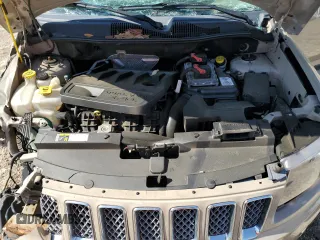2017 Jeep Compass Latitude with VIN 1C4NJDEB9HD127855, listed as a Copart auction lot 56699735 with 119,046 mi miles and Salvage title. Bid and sale history available at DreamBid. Image 12.