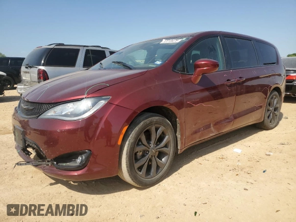 2018 Chrysler Pacifica Touring Plus with VIN 2C4RC1FG4JR228678, listed as a Copart auction lot 52318475 with 97,775 mi miles and Salvage title. Bid and sale history available at DreamBid. Image 1.
