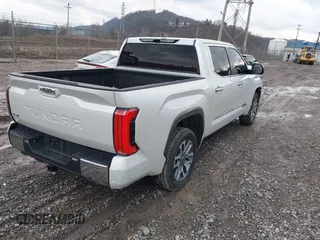 2024 Toyota Tundra 1794 Edition with VIN 5TFMA5DB1RX206178, listed as a IAAI auction lot 41687850 with 11,547 mi miles and . Bid and sale history available at DreamBid. Image 4.