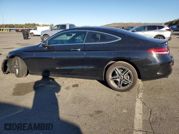 2019 Mercedes-Benz C 300 with VIN WDDWJ8EBXKF834833, listed as a Copart auction lot 80119834 with 51,405 mi miles and Salvage Title. Bid and sale history available at DreamBid. Image 2.