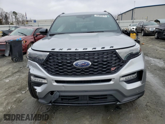 2021 Ford Explorer ST with VIN 1FM5K8GC3MGB27378, listed as a Copart auction lot 44305675 with 67,421 mi miles and Salvage Title. Bid and sale history available at carsss.com. Image 5.