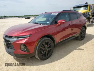 2020 Chevrolet Blazer RS z VIN 3GNKBERS0LS649337, wystawiony jako Copart lot #52446805 z przebiegiem 50 280 mil mil oraz Czysty tytuł • Clean title. Historia ofert i sprzedaży dostępna na DreamBid. Obrazek 1.