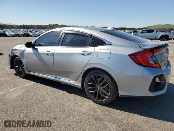 2020 Honda Civic Si z VIN 2HGFC1E51LH701515, wystawiony jako Copart lot #54405275 z przebiegiem 127 549 mil mil oraz Szkody całkowita. Historia ofert i sprzedaży dostępna na DreamBid. Obrazek 2.