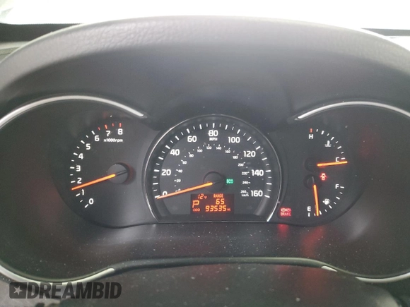 2015 Kia Sorento LX with VIN 5XYKTDA71FG607305, listed as a Copart auction lot 45190415 with 93,535 mi miles and Salvage Title. Bid and sale history available at carsss.com. Image 9.