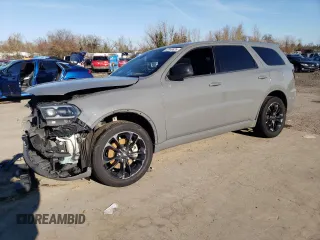 2022 Dodge Durango SXT z VIN 1C4RDJAG1NC215938, wystawiony jako Copart lot #47049835 z przebiegiem 55 019 mil mil oraz Szkoda całkowita • Salvage title. Historia ofert i sprzedaży dostępna na DreamBid. Obrazek 1.