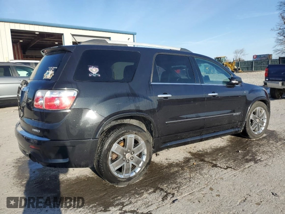 2011 GMC Acadia Denali with VIN 1GKKVTED1BJ355607, listed as a Copart auction lot 49514365 with 279,201 mi miles and Salvage Title. Bid and sale history available at carsss.com. Image 3.