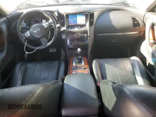 2016 Infiniti QX70 with VIN JN8CS1MW5GM750058, listed as a Copart auction lot 47272935 with 82,155 mi miles and Salvage Title. Bid and sale history available at DreamBid. Image 8.
