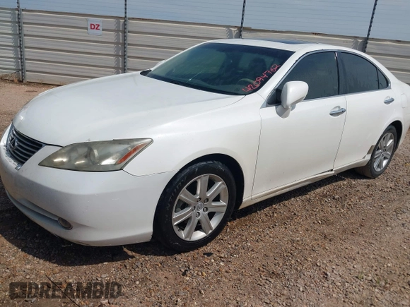2007 Lexus ES 350 with VIN JTHBJ46G772025458, listed as a IAAI auction lot 42094762 with 223,807 mi miles. Bid and sale history available at carsss.com. Image 2.