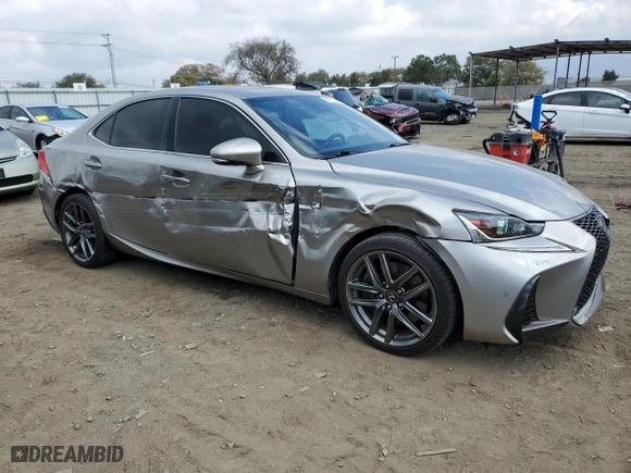 2018 Lexus IS with VIN JTHBA1D2XJ5073760, listed as a Copart auction lot 44371835 with NaN miles and Salvage Title. Bid and sale history available at carsss.com. Image 4.