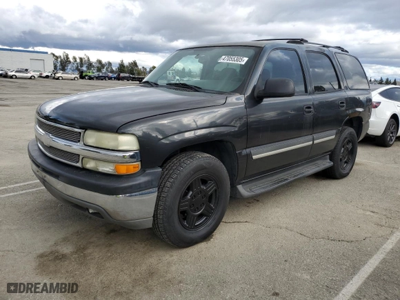 2004 Chevrolet Tahoe LS with VIN 1GNEC13T64R216680, listed as a Copart auction lot 47055305 with 205,789 mi miles and Clean Title. Bid and sale history available at carsss.com. Image 1.