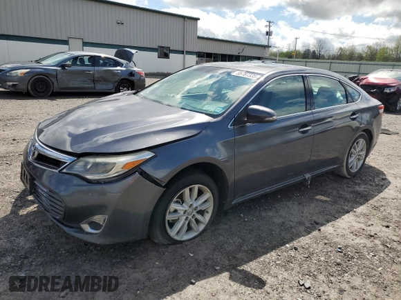 2013 Toyota Avalon XLE with VIN 4T1BK1EB4DU058433, listed as a Copart auction lot 55787335 with 162,204 mi miles and Salvage Title. Bid and sale history available at DreamBid. Image 1.
