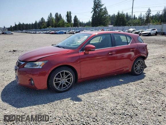 2011 Lexus CT 200h z VIN JTHKD5BH2B2032936, wystawiony jako Copart lot #59354025 z przebiegiem 194 072 mil mil oraz Szkoda całkowita • Salvage title. Historia ofert i sprzedaży dostępna na DreamBid. Obrazek 1.