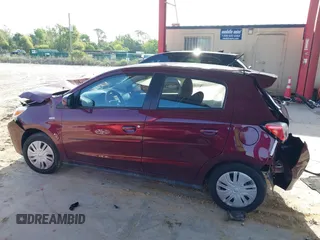 2024 Mitsubishi Mirage ES with VIN ML32AUHJ2RH037790, listed as a IAAI auction lot 42376713 with 3,542 mi miles and . Bid and sale history available at DreamBid. Image 14.