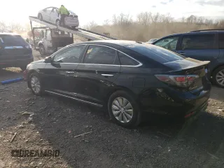 2016 Hyundai Sonata Hybrid SE with VIN KMHE24L13GA026586, listed as a Copart auction lot 41181063 with 0 mi miles. Bid and sale history available at carsss.com. Image 2.