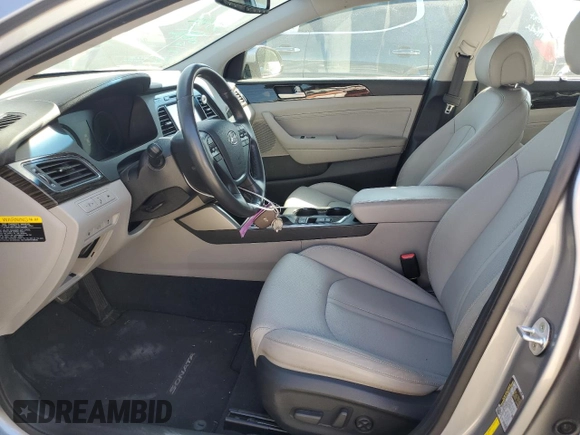 2016 Hyundai Sonata Hybrid Limited with VIN KMHE34L18GA034325, listed as a Copart auction lot 63405933 with 40,279 mi miles. Bid and sale history available at carsss.com. Image 7.