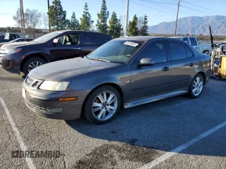 2007 Saab 9-3 with VIN YS3FD49Y071143932, listed as a Copart auction lot 88518995 with 179,420 mi miles and Salvage Title. Bid and sale history available at carsss.com. Image 1.