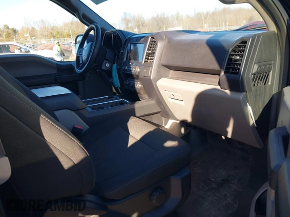 2020 Ford F-150 XL with VIN 1FTEX1EP2LFB11664, listed as a IAAI auction lot 41298690 with 91,835 mi miles. Bid and sale history available at carsss.com. Image 5.