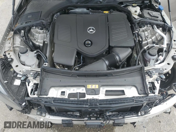2023 Mercedes-Benz C 300 with VIN W1KAF4HB5PR097613, listed as a Copart auction lot 51051645 with 11,458 mi miles and Salvage title. Bid and sale history available at DreamBid. Image 13.