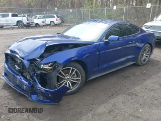 2015 Ford Mustang EcoBoost with VIN 1FA6P8TH9F5317329, listed as a IAAI auction lot 41966041 with 61,357 mi miles and . Bid and sale history available at carsss.com. Image 17.