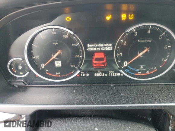 2017 BMW X6 xDrive35i with VIN 5UXKU2C35H0U29823, listed as a Copart auction lot 46106815 with 112,258 mi miles and Salvage Title. Bid and sale history available at carsss.com. Image 9.