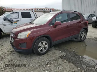 2016 Chevrolet Trax LT with VIN 3GNCJLSB1GL254170, listed as a Copart auction lot 53695965 with 126,393 mi miles and Clean Title. Bid and sale history available at carsss.com. Image 1.